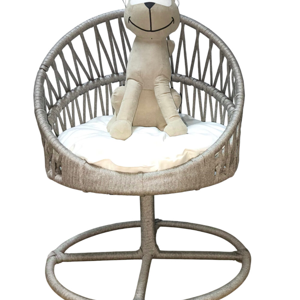 Chair Bed Light Grey