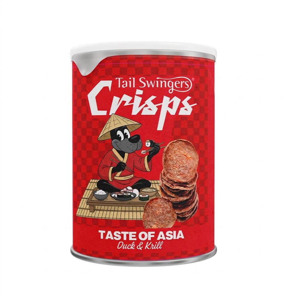 Tail Swingers Crisps Taste of Asia με Πάπια & Κριλ 30gr