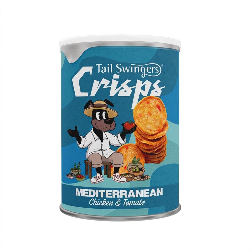 Tail Swingers Crisps Mediterranean με Κοτόπουλο & Ντομάτα 30gr