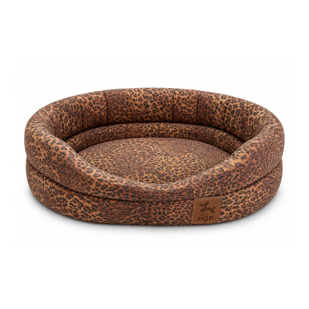 Κρεβάτι Σκύλου Οβάλ Leopard (54x42)